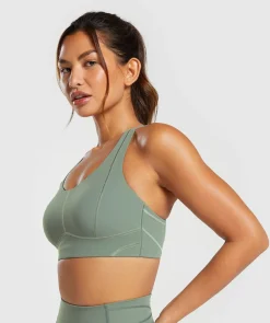 DAMES Gymshark Sport-bh's*Stitch Feature Sports Bra