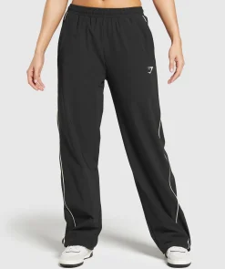 DAMES Gymshark Bedekkende Sportkleding|Joggingbroeken*Stitch Feature Woven Pants