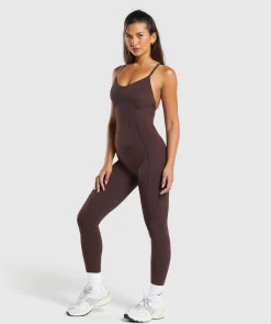DAMES Gymshark Sportjumpsuit*Strappy All in One Full length