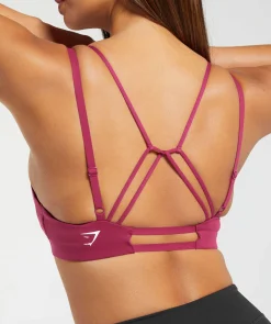 DAMES Gymshark Sport-bh's*Strappy Back Light Support Sports Bra