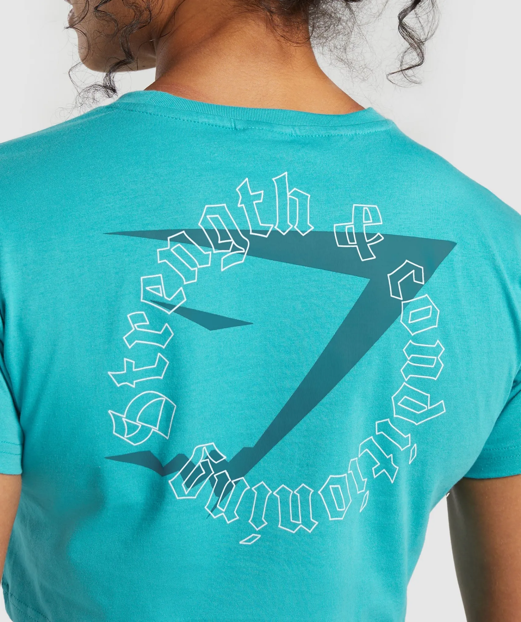 DAMES Gymshark Croptops|T-shirts*Strength & Conditioning Crop Top