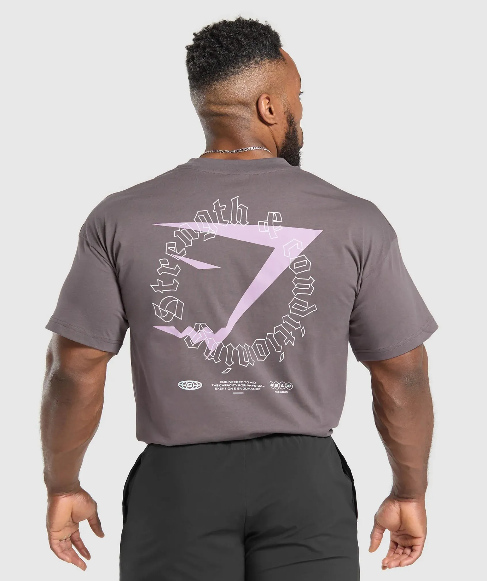 Heren Gymshark T-shirts*Strength and Conditioning T-Shirt