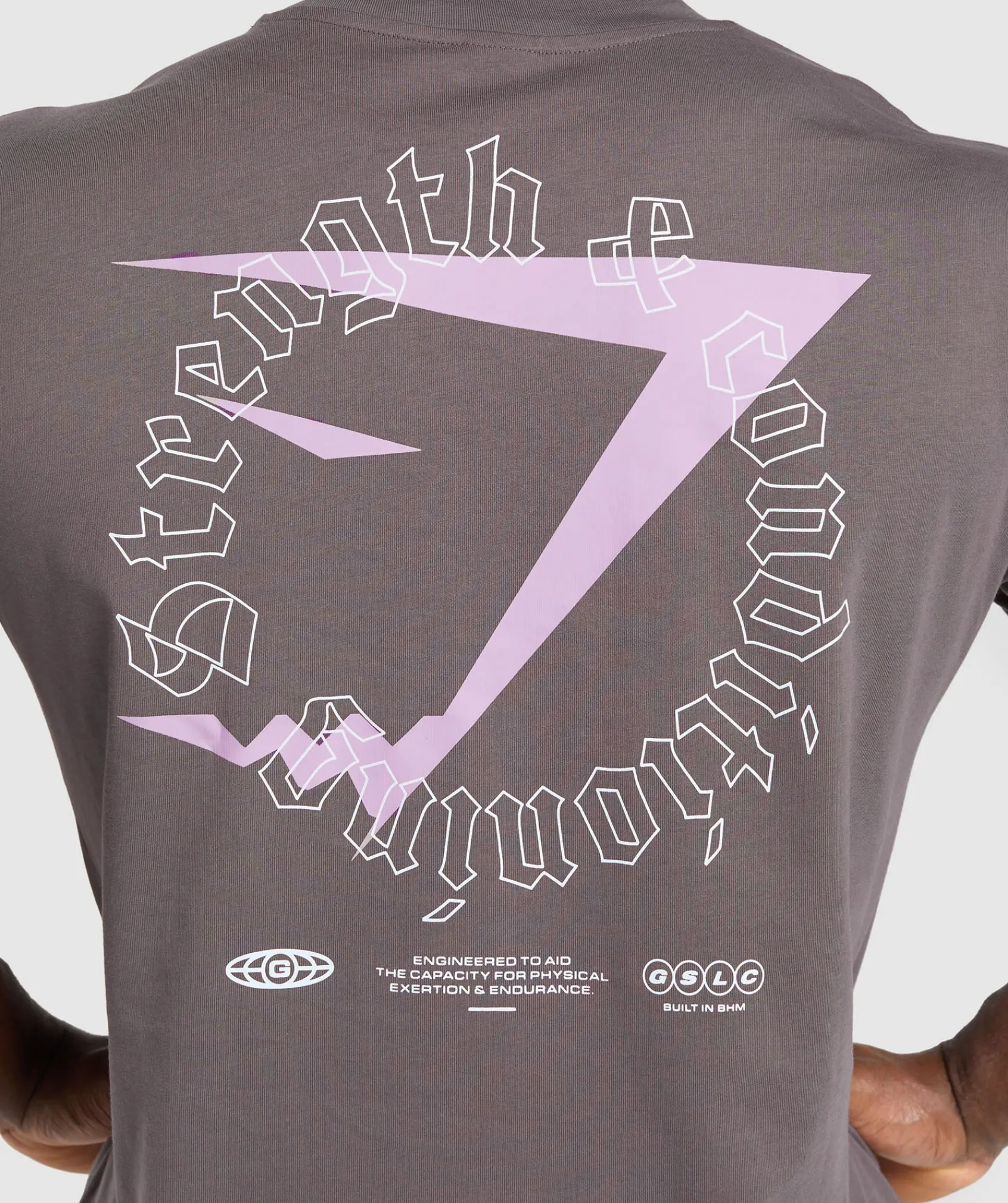 Heren Gymshark T-shirts*Strength and Conditioning T-Shirt