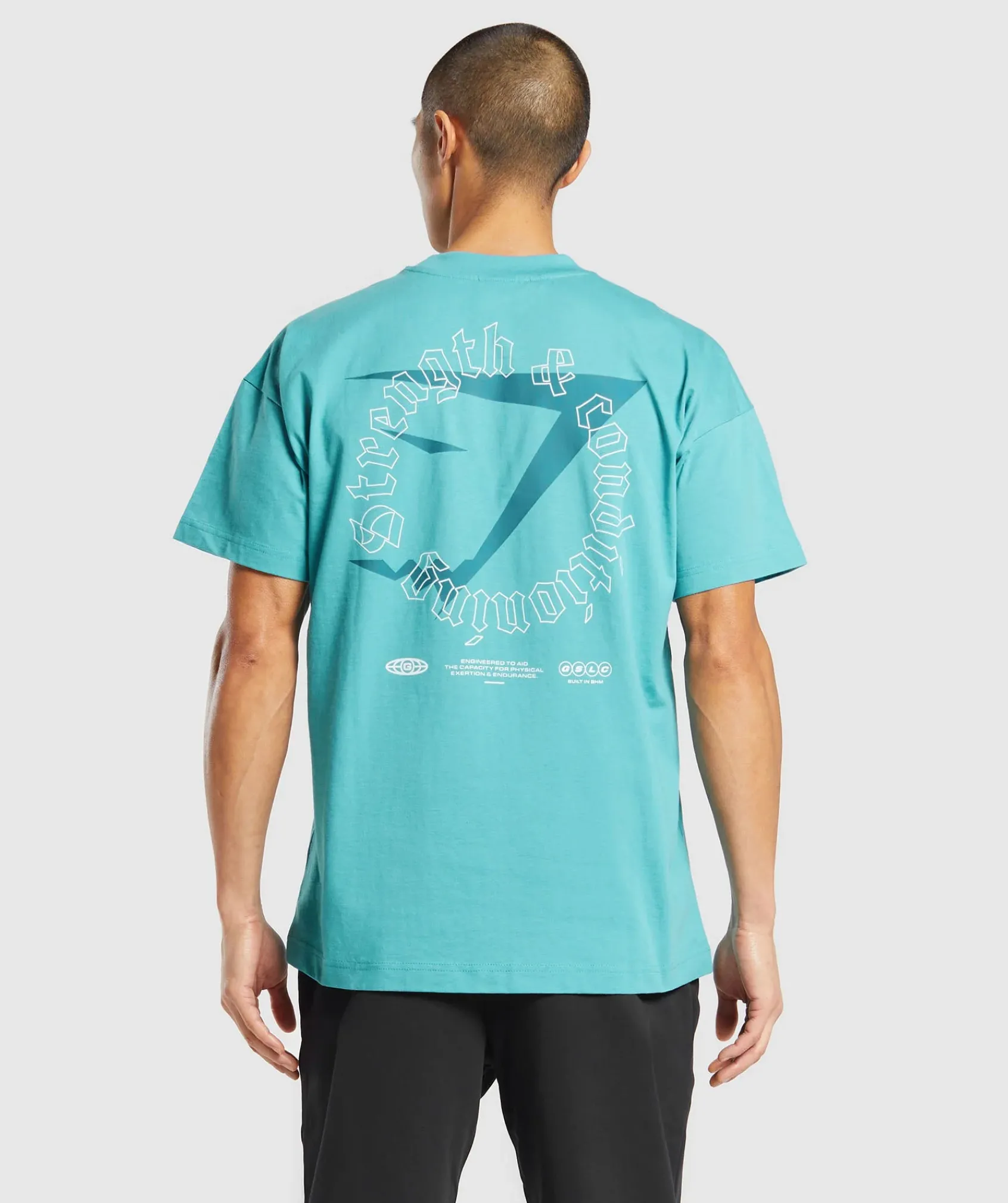 Heren Gymshark T-shirts*Strength and Conditioning T-Shirt