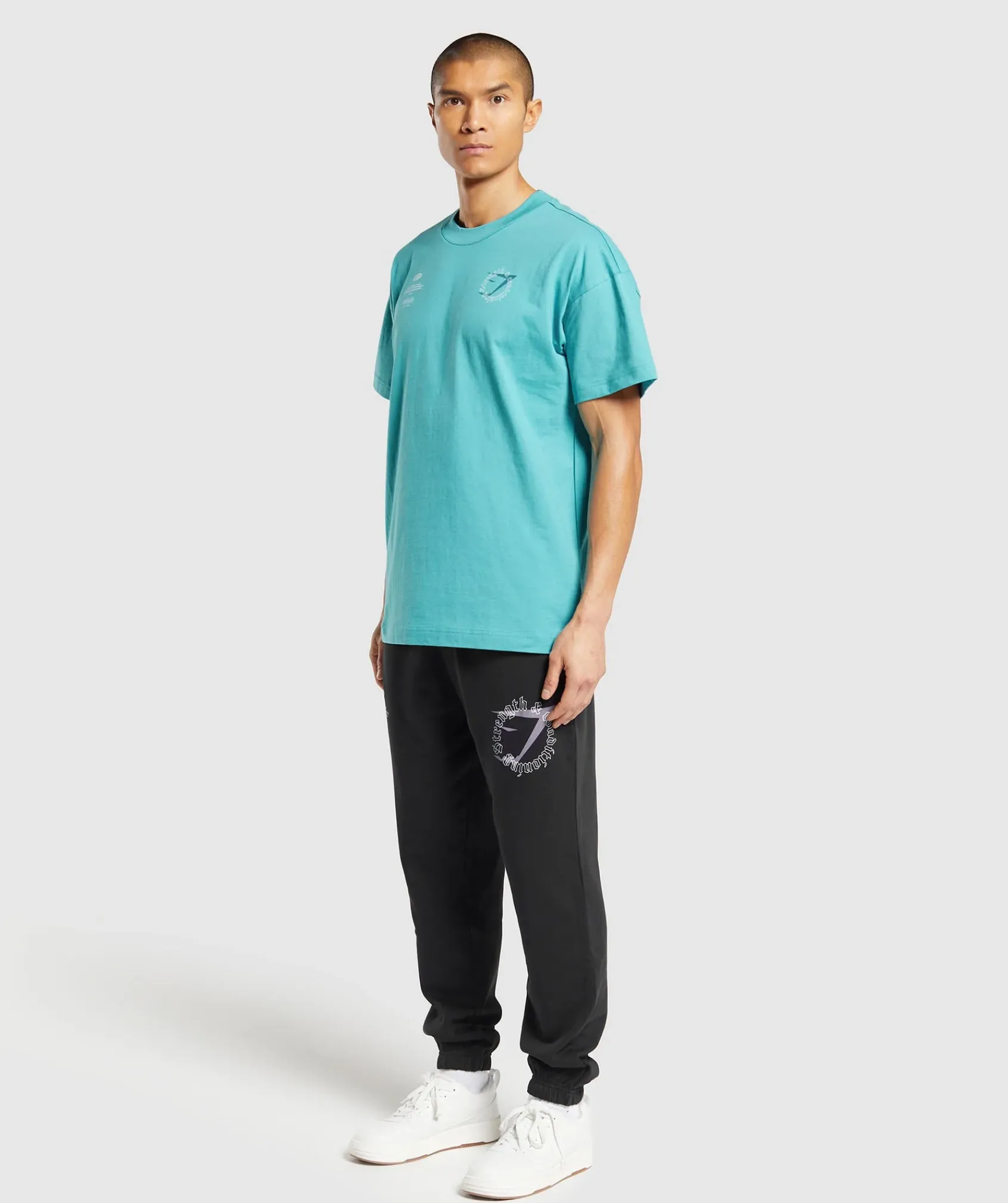 Heren Gymshark T-shirts*Strength and Conditioning T-Shirt