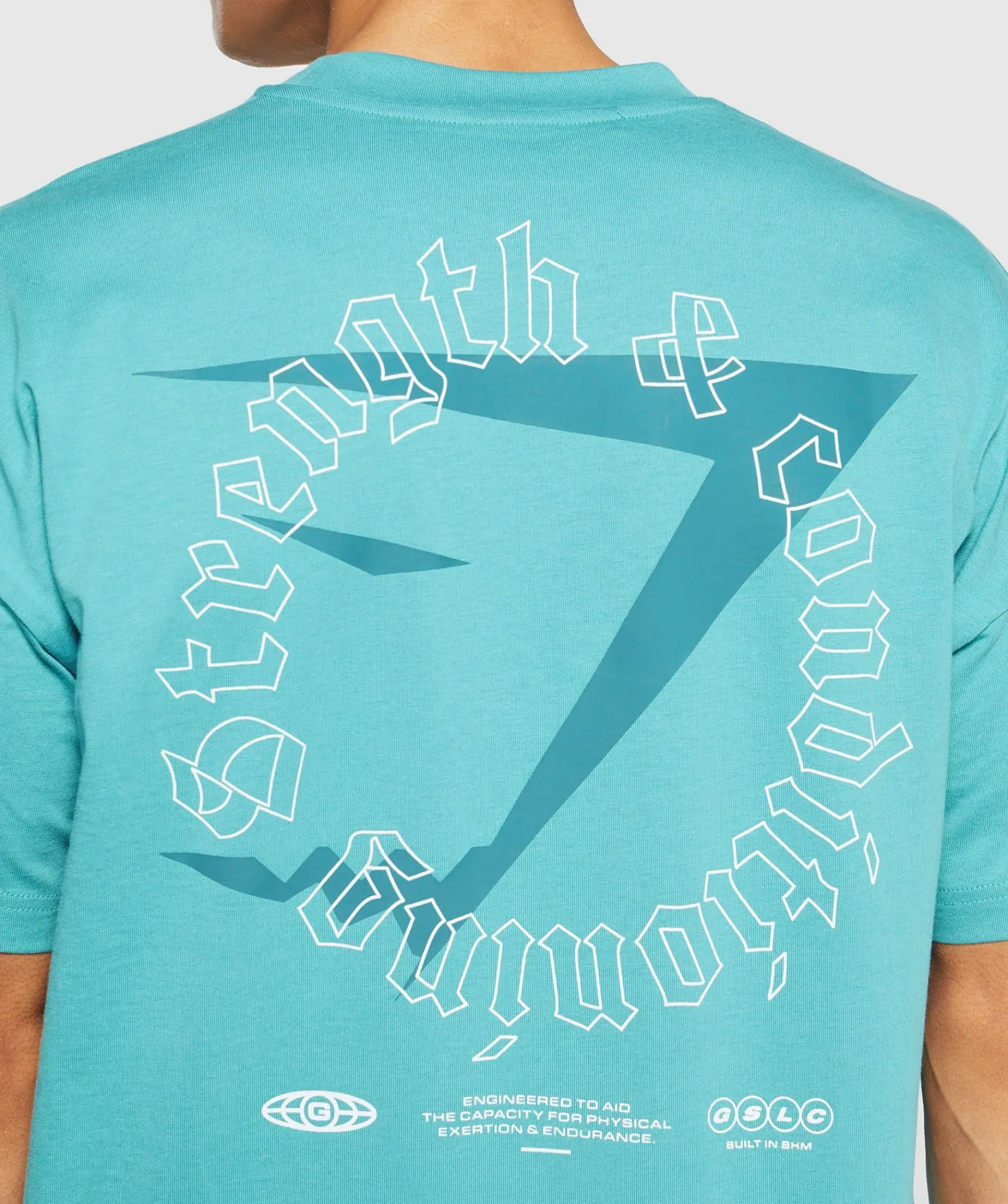 Heren Gymshark T-shirts*Strength and Conditioning T-Shirt