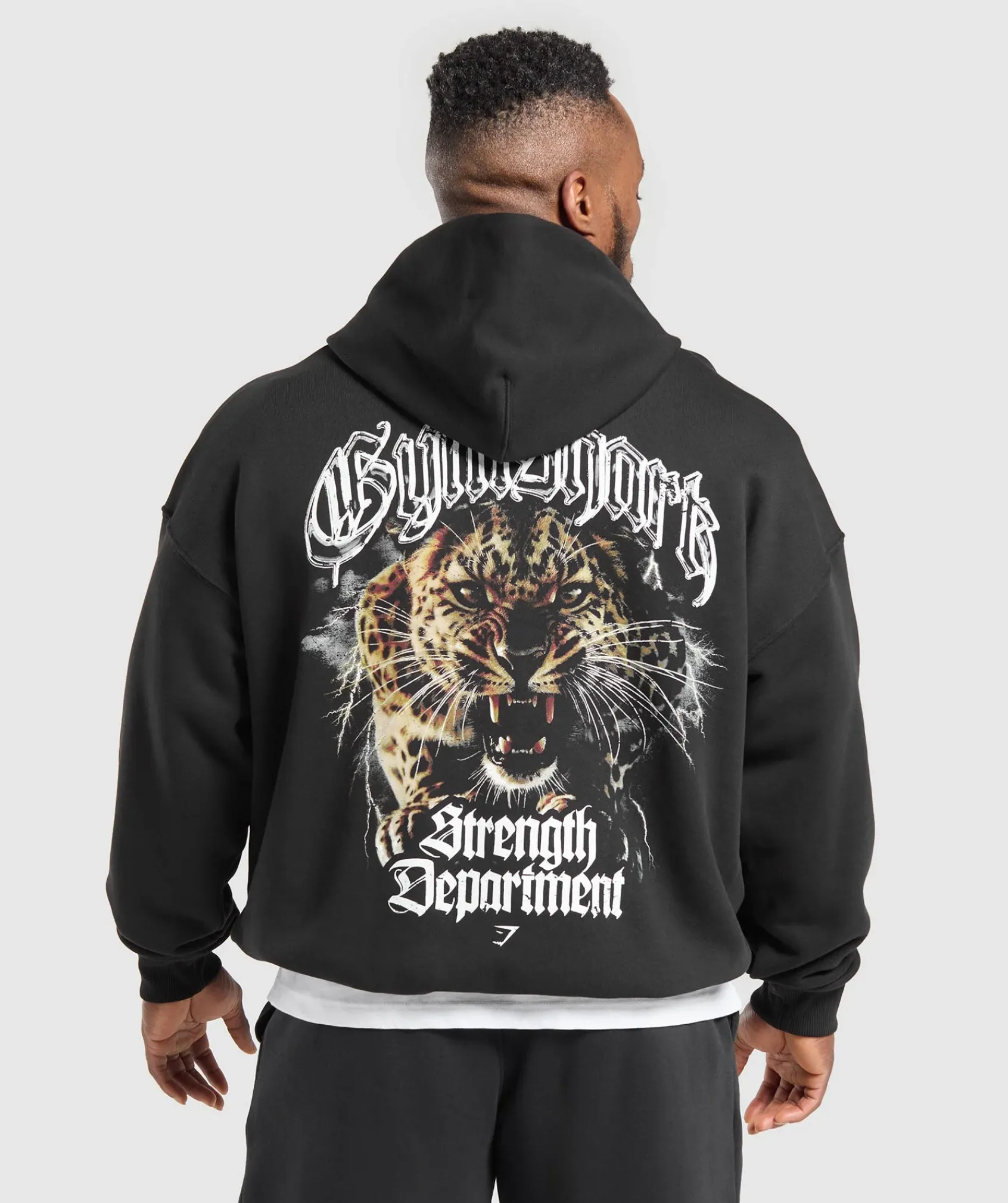 Heren Gymshark Hoodies & Truien*Strength Department Animal Oversized Hoodie