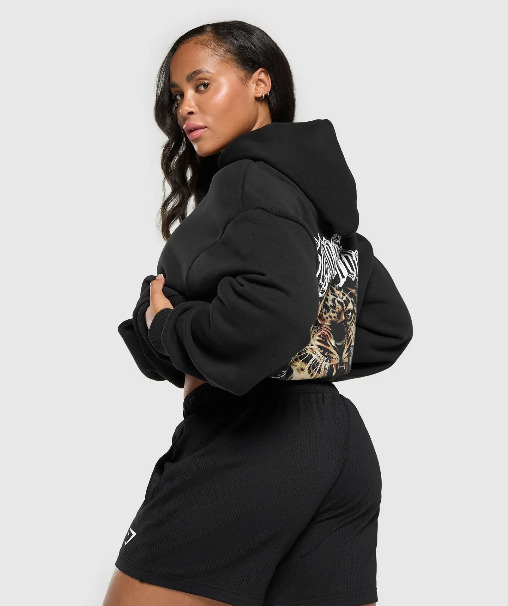 DAMES Gymshark Hoodies & Truien*Strength Department Animal Hoodie