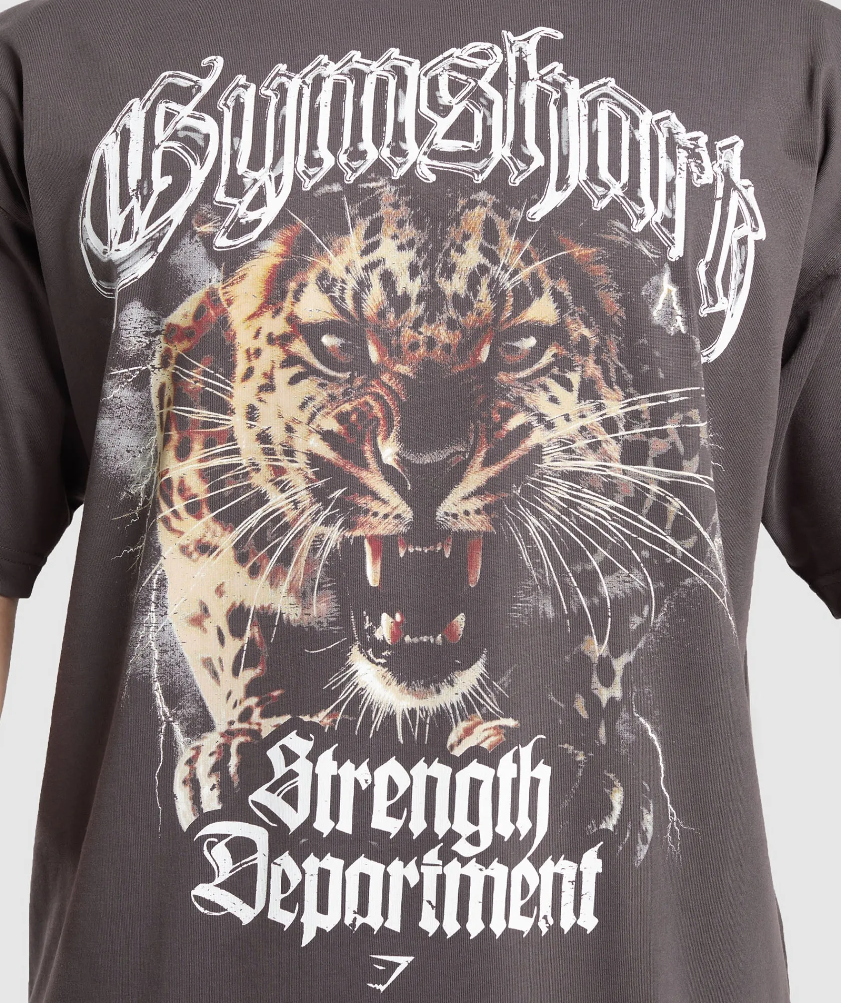 Heren Gymshark T-shirts*Strength Department Animal Oversized T-Shirt