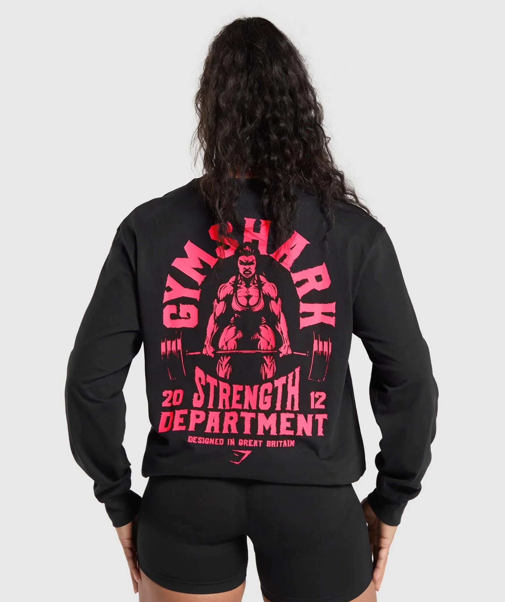 DAMES Gymshark T-shirts*Strength Department Graphic Top