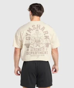 Heren Gymshark T-shirts*Strength Department Graphic T-Shirt