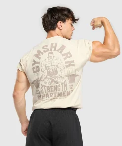 Heren Gymshark T-shirts*Strength Department Graphic T-Shirt