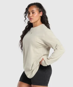 DAMES Gymshark T-shirts*Strength Department Graphic LS Top
