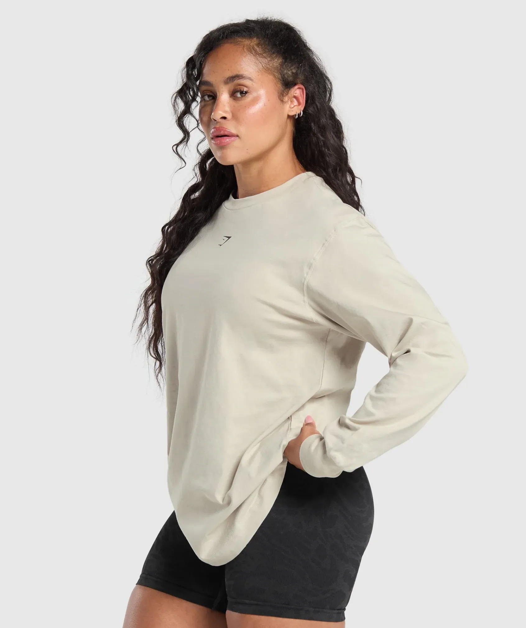 DAMES Gymshark T-shirts*Strength Department Graphic LS Top