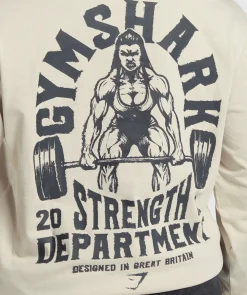 DAMES Gymshark T-shirts*Strength Department Graphic LS Top