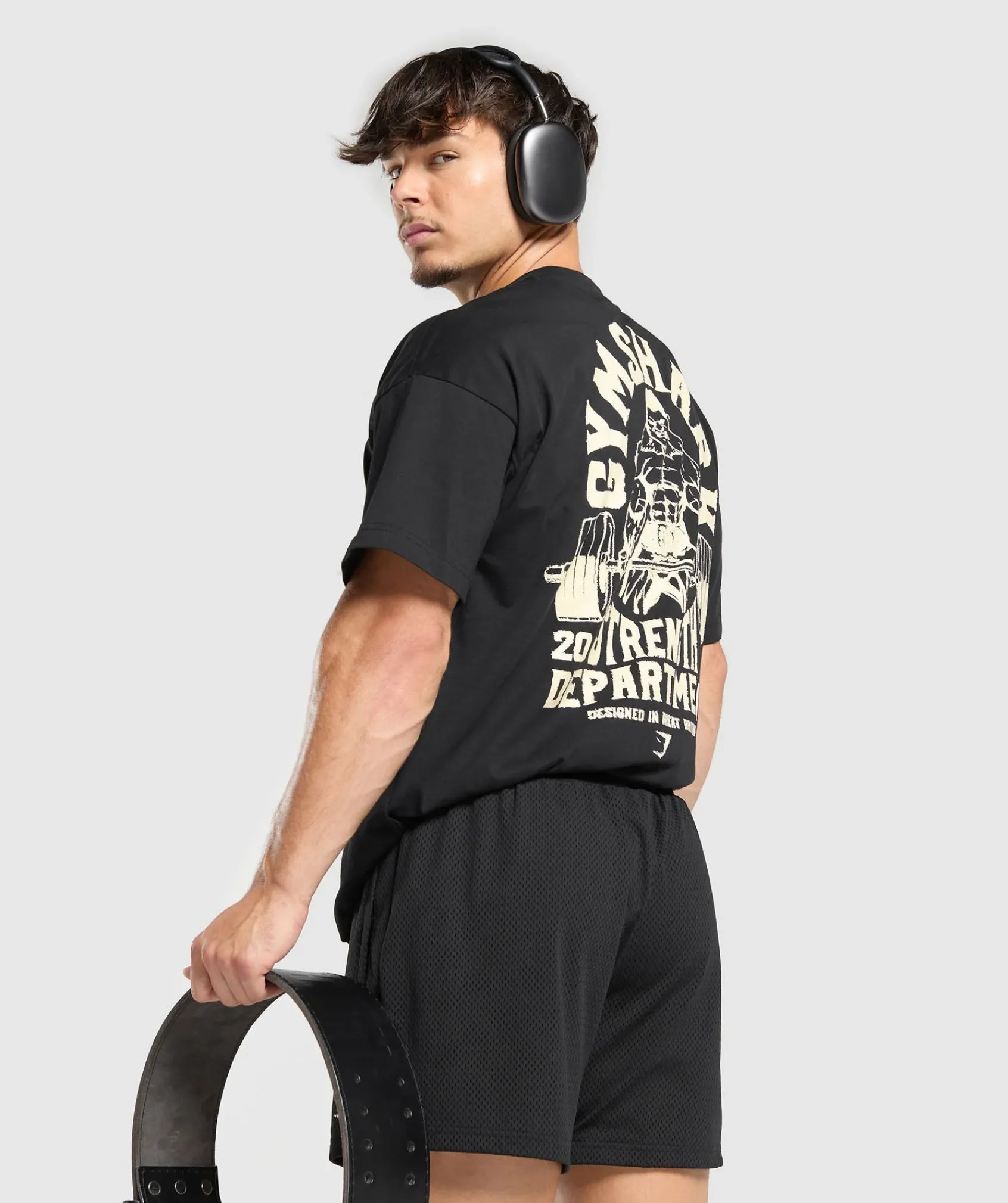 Heren Gymshark T-shirts*Strength Department Graphic T-Shirt