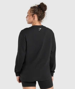 DAMES Gymshark T-shirts*Strength Department Long Sleeve Skater