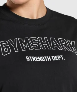 DAMES Gymshark T-shirts*Strength Department Long Sleeve Skater