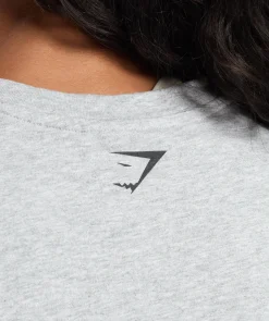 DAMES Gymshark Bedekkende Sportkleding|T-shirts*Strength Department Long Sleeve Skater