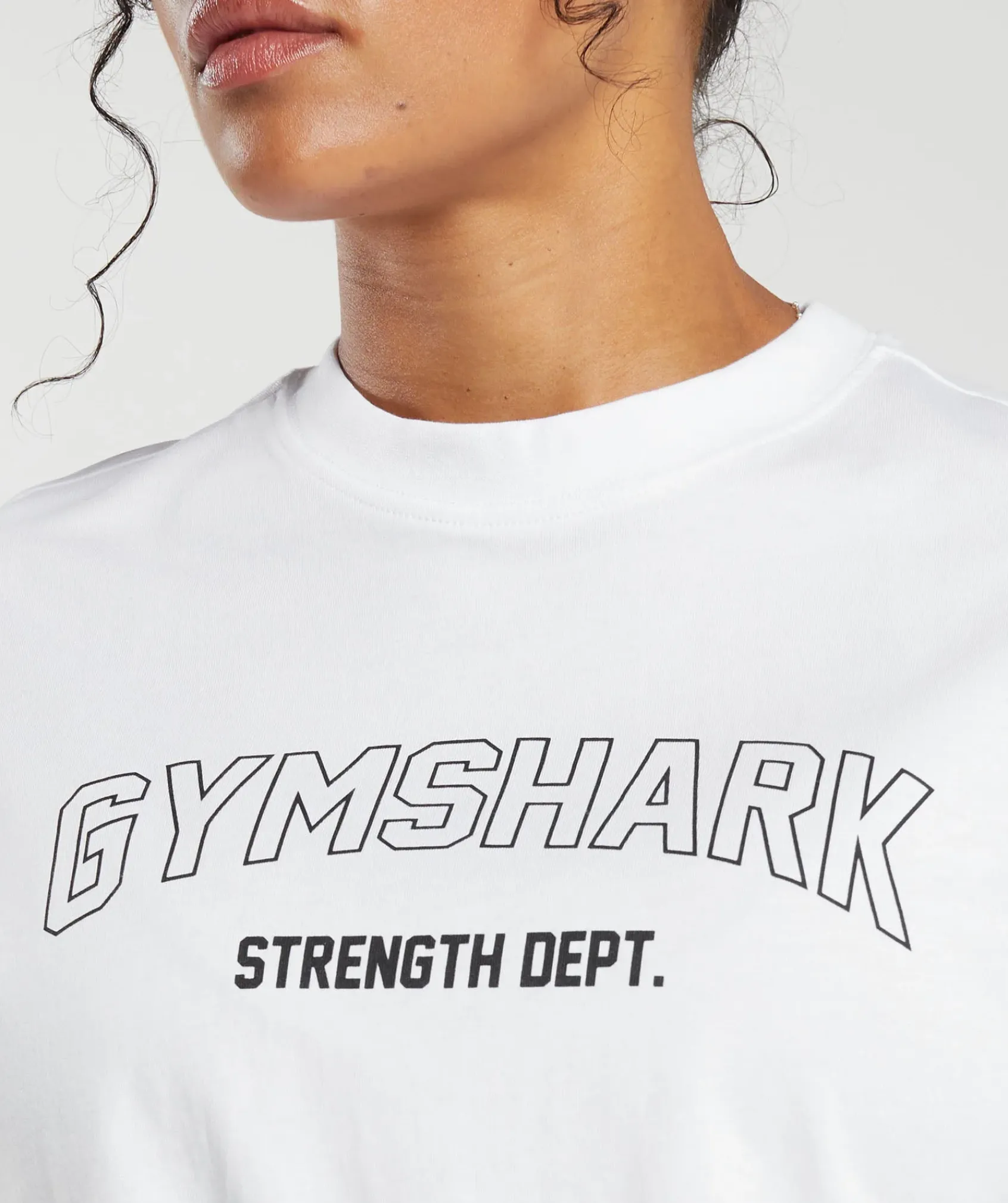 DAMES Gymshark Bedekkende Sportkleding|T-shirts*Strength Department Oversized T-Shirt