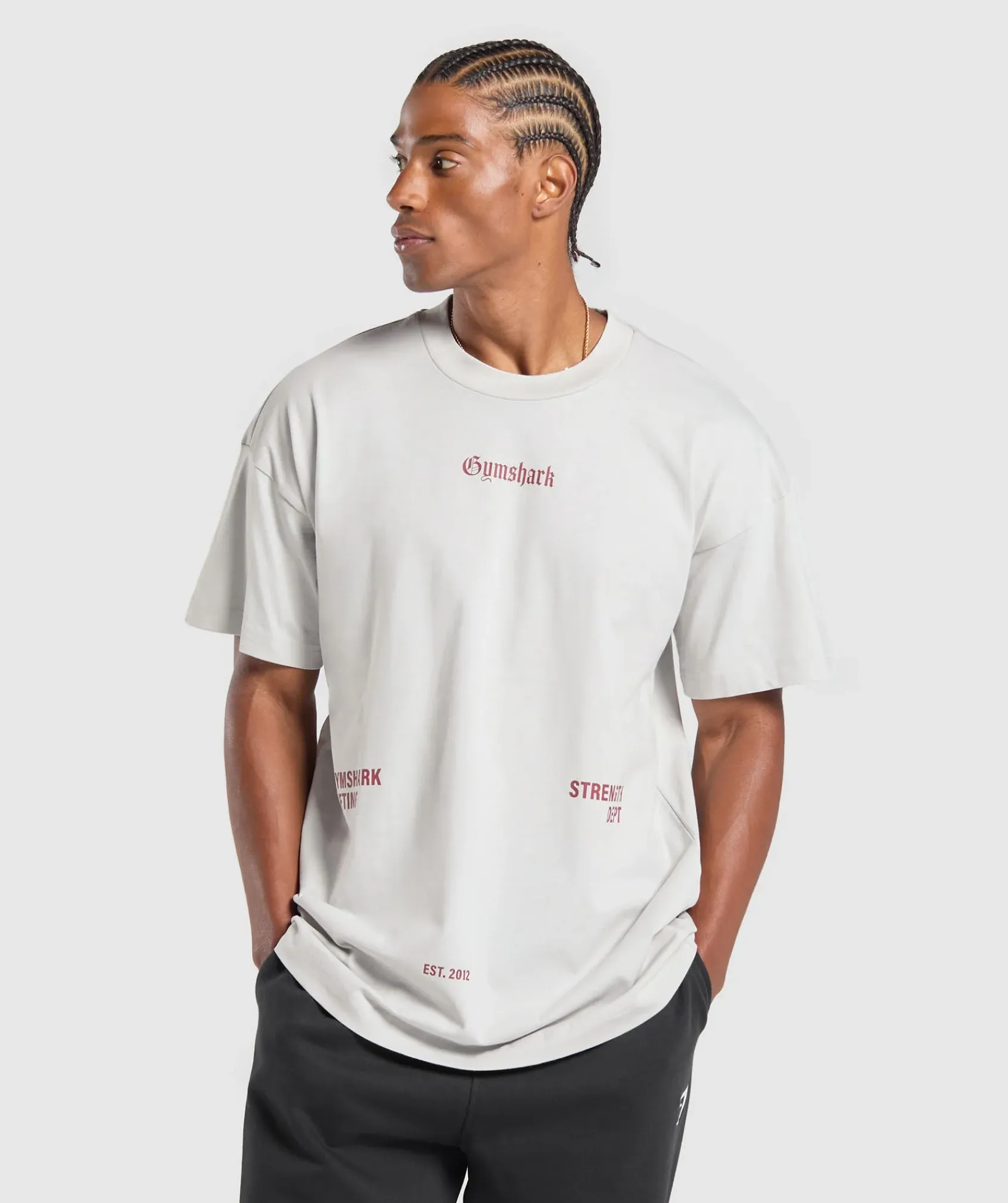 Heren Gymshark T-shirts*Strength Dept Graphic T-Shirt