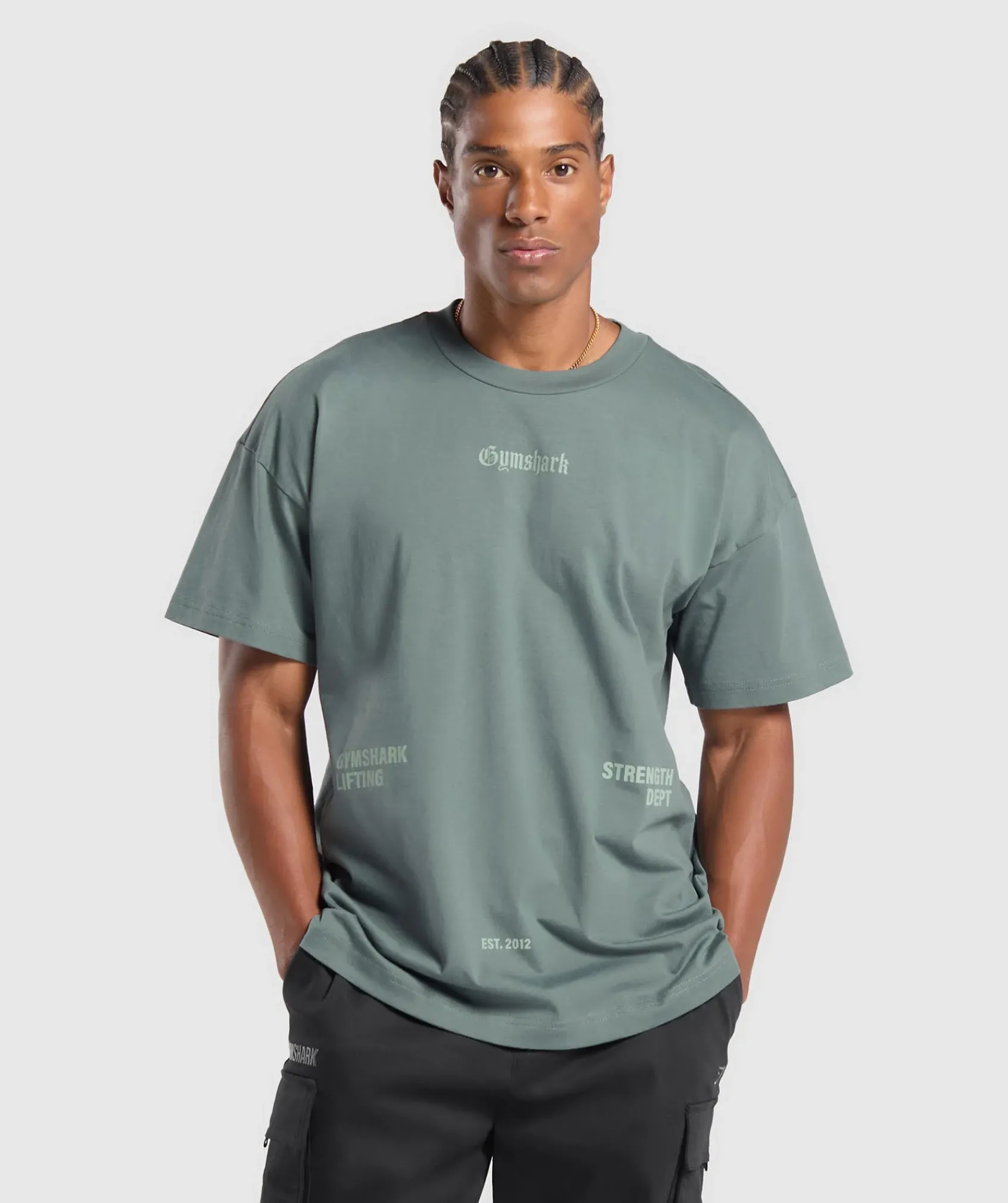 Heren Gymshark T-shirts*Strength Dept Graphic T-Shirt