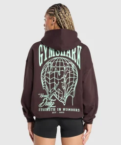 DAMES Gymshark Hoodies & Truien*Strength In Numbers Hoodie