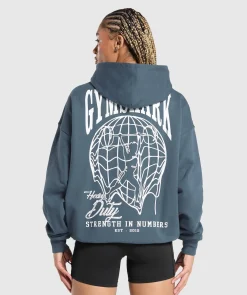 DAMES Gymshark Hoodies & Truien*Strength In Numbers Hoodie