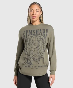 DAMES Gymshark T-shirts*Strength In Numbers Long Sleeve Top