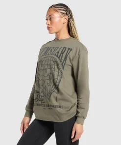 DAMES Gymshark T-shirts*Strength In Numbers Long Sleeve Top