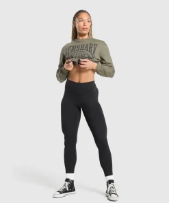 DAMES Gymshark T-shirts*Strength In Numbers Long Sleeve Top