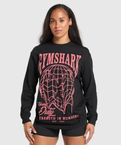 DAMES Gymshark T-shirts*Strength In Numbers Long Sleeve Top