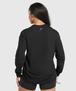 DAMES Gymshark T-shirts*Strength In Numbers Long Sleeve Top