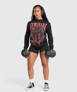 DAMES Gymshark T-shirts*Strength In Numbers Long Sleeve Top
