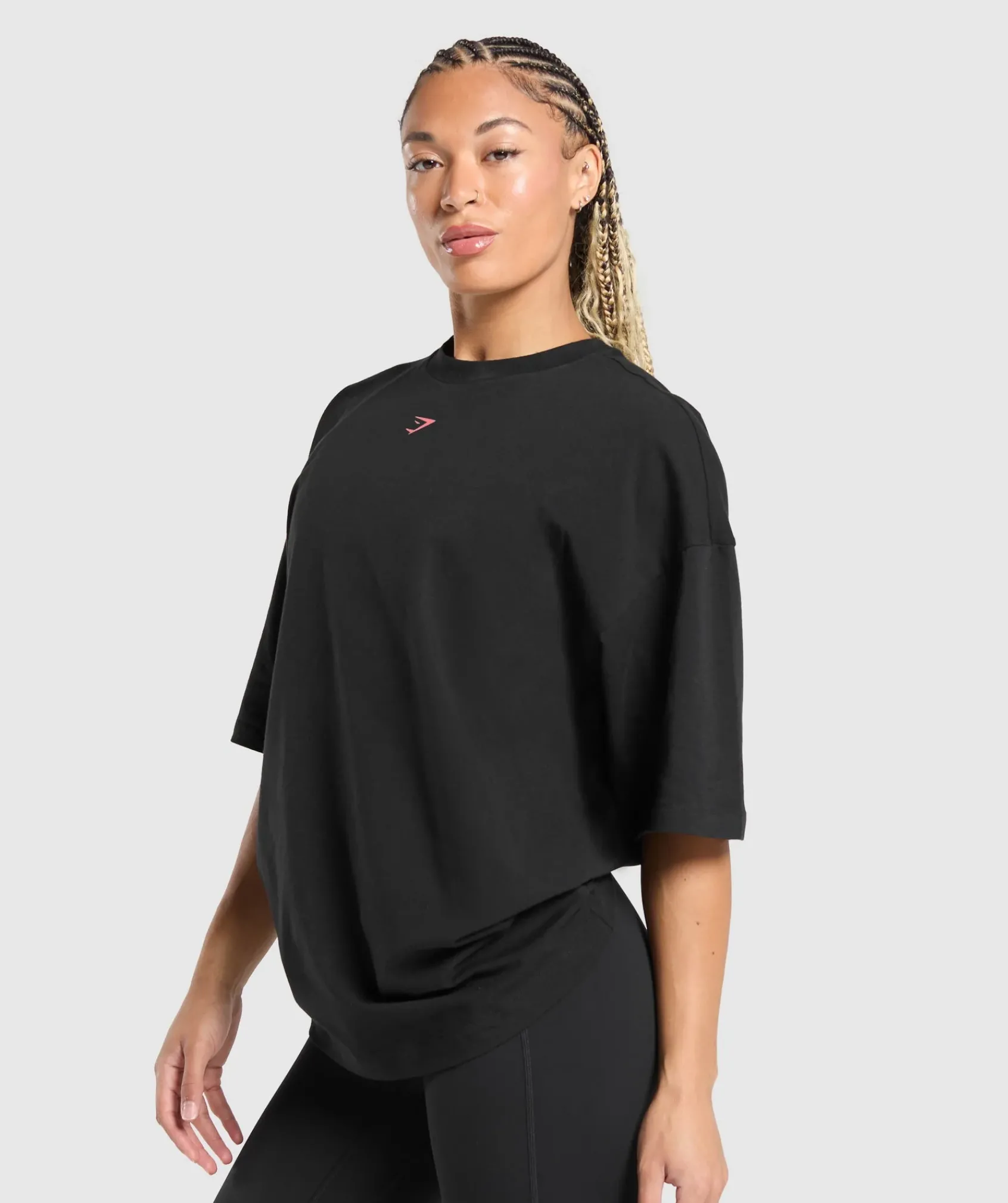DAMES Gymshark Bedekkende Sportkleding|T-shirts*Strength In Numbers Oversized T-Shirt