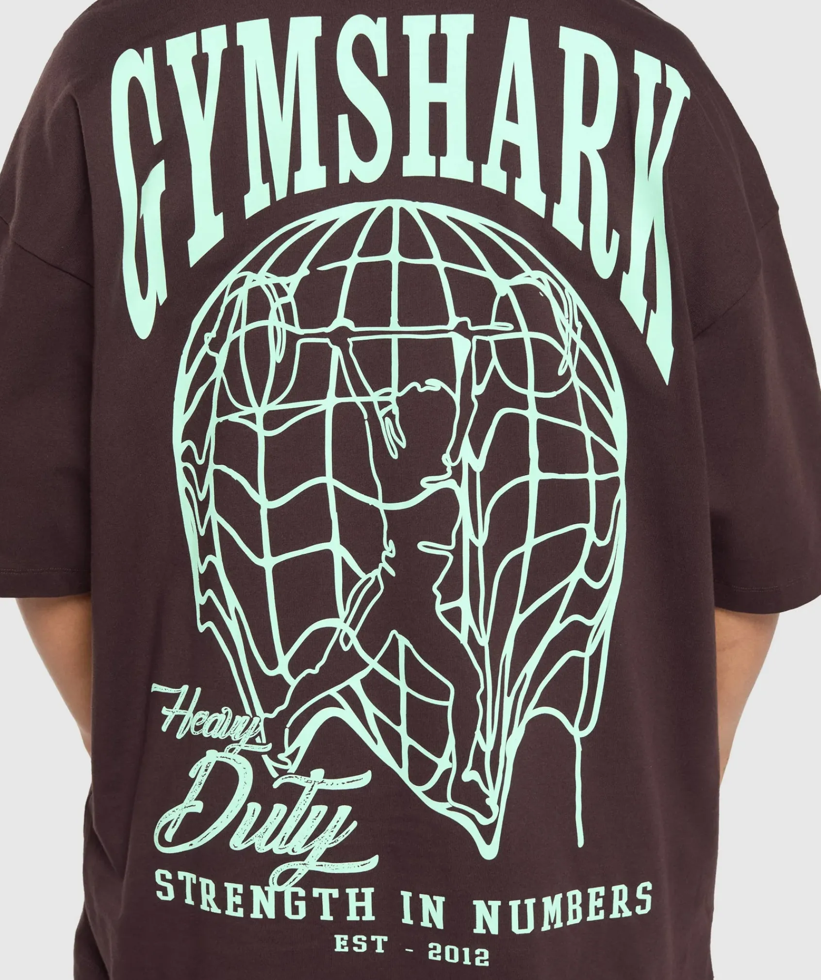 DAMES Gymshark T-shirts*Strength In Numbers Oversized T-Shirt