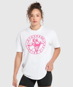DAMES Gymshark T-shirts*Strong Girl Lifting Club Graphic T-Shirt