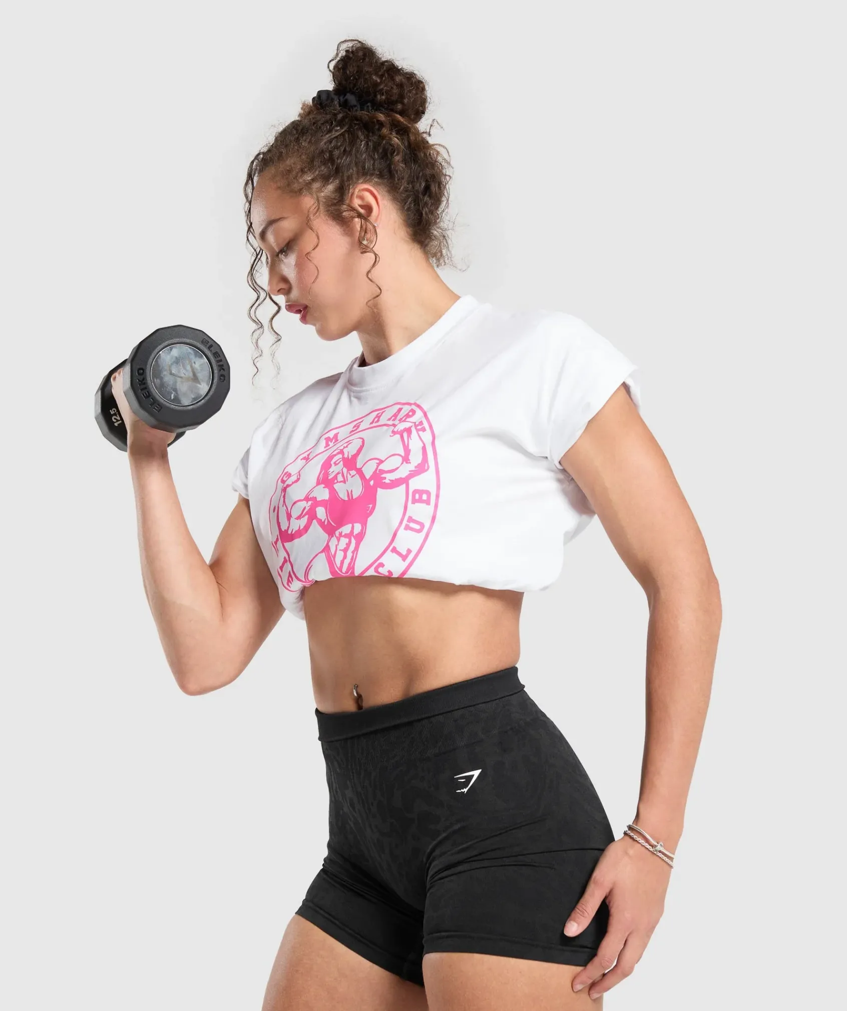 DAMES Gymshark T-shirts*Strong Girl Lifting Club Graphic T-Shirt