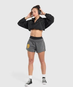 DAMES Gymshark Shorts*Strong Girl Lifting Club Graphic Shorts