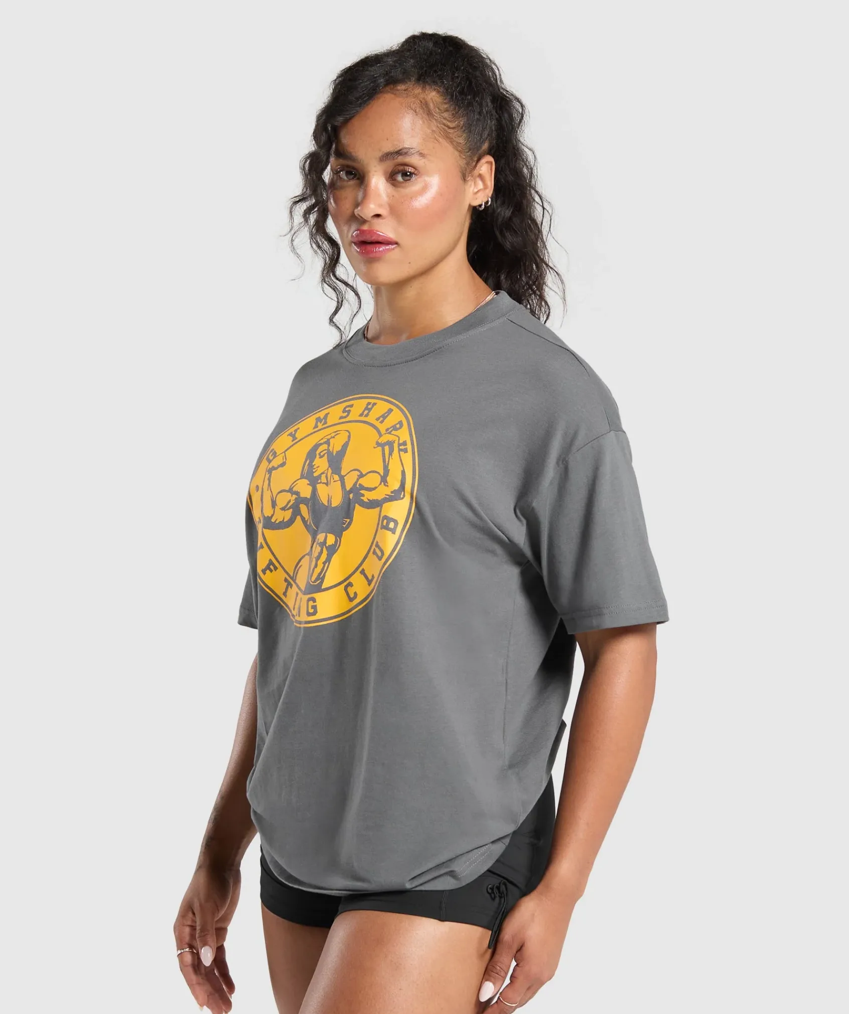 DAMES Gymshark T-shirts*Strong Girl Lifting Club Graphic T-Shirt
