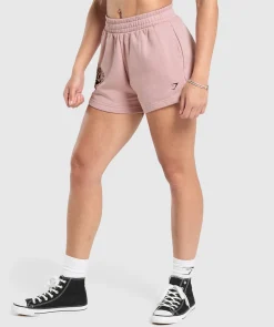 DAMES Gymshark Shorts*Strong Girl Lifting Club Graphic Shorts