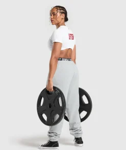 DAMES Gymshark Croptops|T-shirts*Strong Lifter Baby Tee