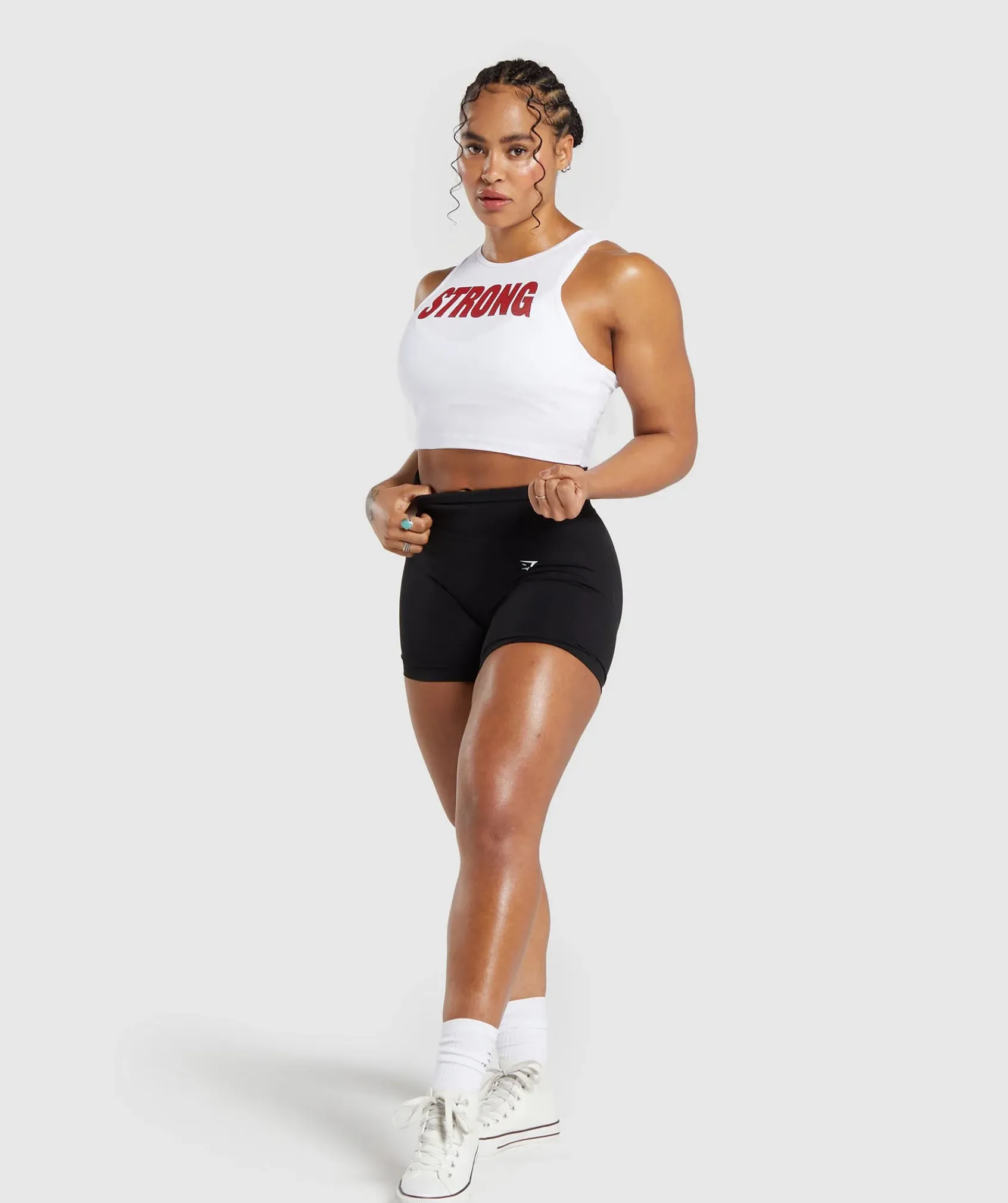 DAMES Gymshark Tanktops*Strong Lifter Crop Tank
