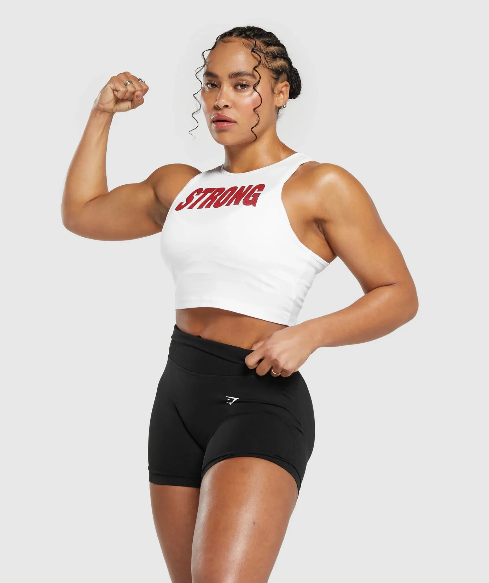 DAMES Gymshark Tanktops*Strong Lifter Crop Tank