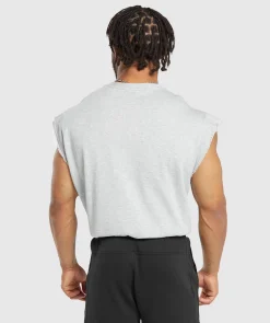 Heren Gymshark Tanktops|T-shirts*Super Natural Cut Off Tank