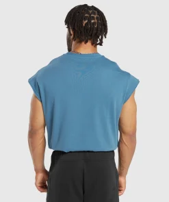 Heren Gymshark Tanktops|T-shirts*Super Natural Cut Off Tank