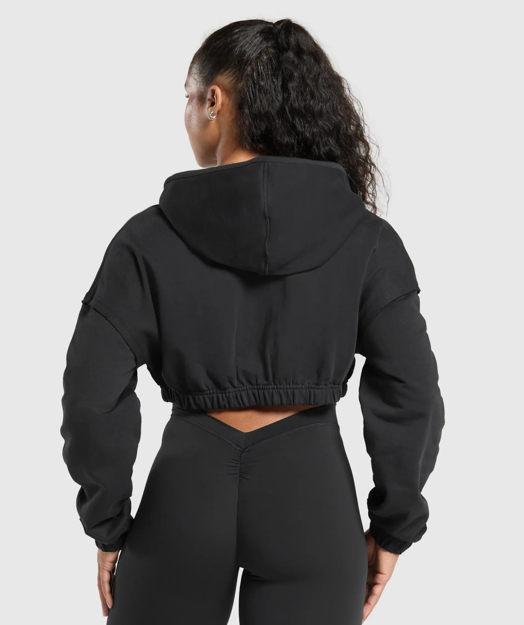 DAMES Gymshark Hoodies & Truien*Superset Crop Zip Hoodie