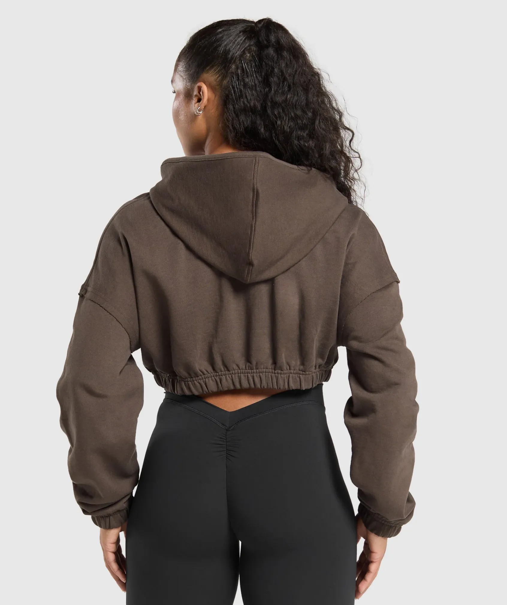 DAMES Gymshark Hoodies & Truien*Superset Crop Zip Hoodie