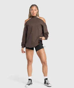 DAMES Gymshark Hoodies & Truien|T-shirts*Superset Longline Sweatshirt