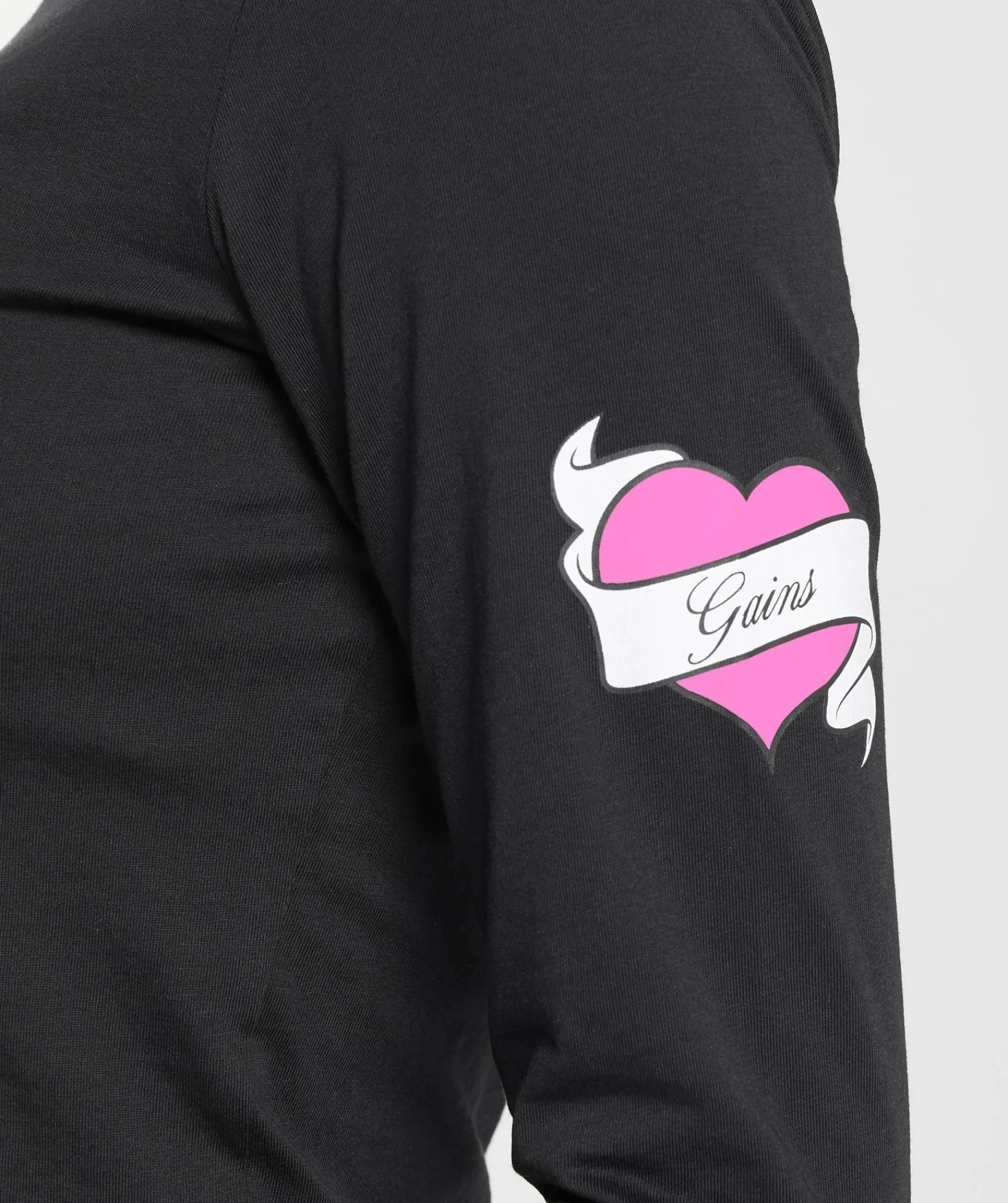 DAMES Gymshark T-shirts*Tattoo Midi Long Sleeve T-Shirt